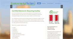 Desktop Screenshot of environmentalreclaim.com